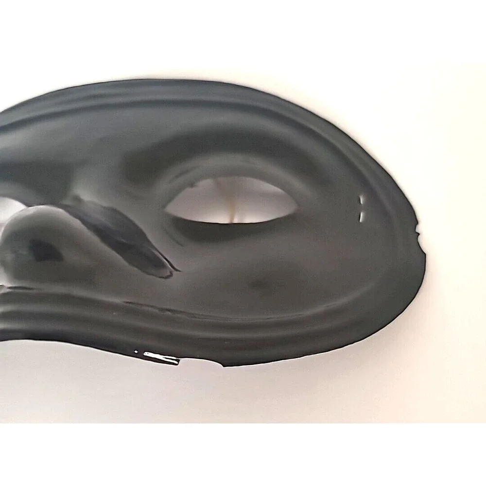 Set of 2 Red & Black Ben Cooper Halloween Mask Costume/Cosplay/Masquerade
